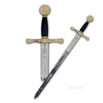 Marto Excalibur Gold Short Sword