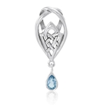 Celtic Knot of Protection Silver Pendant