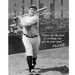 Tin Signs - Babe Ruth No Fear