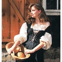 Country Maid Skirt with Integral Bodice 100126