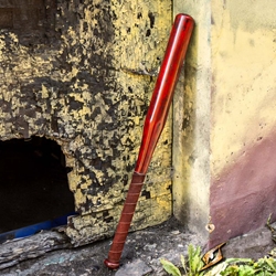 Baseball Bat - LARP Foam - Red