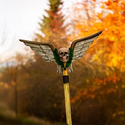 Battle Standard - Winged Skull Top - LARP Foam