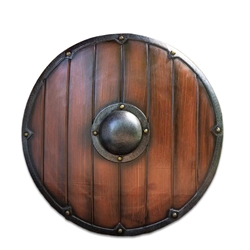 Large Round Viking Shield - 27 inches