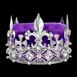 King's Crown Sliver - Purple - Crystal Gems