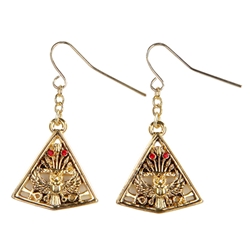 Egyptian Pyramid Earrings