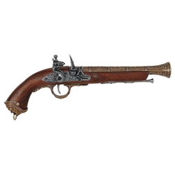 18th Century Italian Brass Flintlock Pistol - Non-Firing FD1031L
