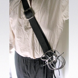 Renaissance Sword Baldric - 2 Inch Wide