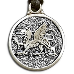 Welsh Dragon Pendant Necklace 121.0764