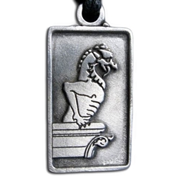 Gargoyle Pewter Pendant
