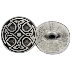 Round Celtic Cross Button 107.1478