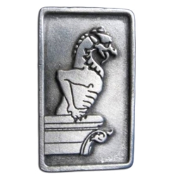 Gargoyle Pewter Pin