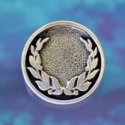 Laurel Wreath Pin in Fine Pewter
