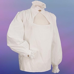 High Collared Elizabethan Blouse 26-101156