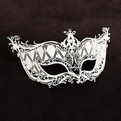 White Fantasy Mask 26-201272