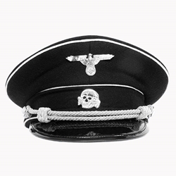 German WWII SS Visor Cap Reproduction 802208
