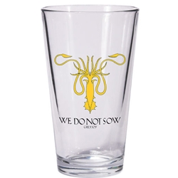 Game of Thrones Greyjoy Pint Glass