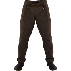 15th Century Pants Brown XL Medieval Hosen