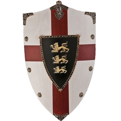 Richard the Lionheart Wooden Shield AG872