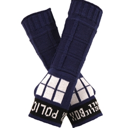 Doctor Who TARDIS Arm Warmers
