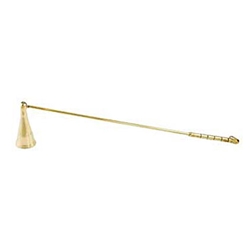 Long Brass Candle Snuffer