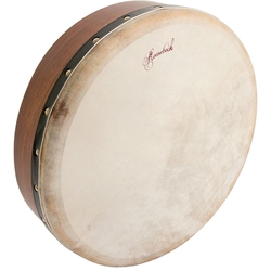 Bodhran Fixed Sheesham 14 x 3.5 Inches - Pretuned