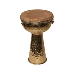Metal Doumbek, Jingles, 8"x14", Skyndeep 47-M08JD