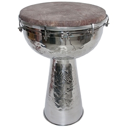 Metal Doumbek, Jingles, 12"x18", Skyndeep 47-M12JD