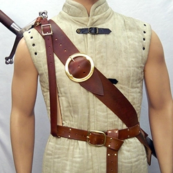 Great Sword Leather Back Sling