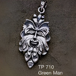 Green Man Pendant
