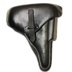 German WWII P38 Hardshell Holster Black Repro