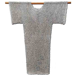 Chain Mail Hauberk Riveted Aluminum 62-9060