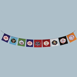 Tibetan Treasure Flags 63-0012