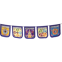 Tibetan Temple Flags 63-0036