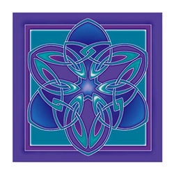 Celtic Lotus Wall Hanging 63-5