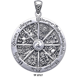 Wheel of the Year Pendant 66-TP2717