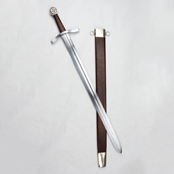 Knight's Templar Arming Sword with Scabbard