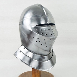 16th Century English Close Helm – 16 Gauge,English Close Helm - 16th Century