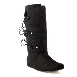 Thomas Medieval Boots - Black