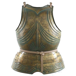 LARP Gothic Cuirass Verdigris Finish DC-408