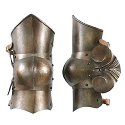 LARP Fluted Archers Knees Poleyn Assembly DC-540