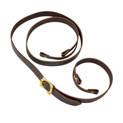 Roman Sword Baldric - Brown