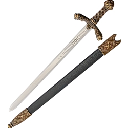 Richard Lionheart Letter Opener with Scabbard