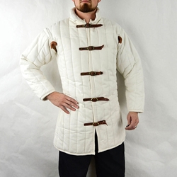 Medieval Light Gambeson – Natural - Medium