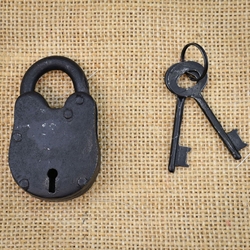 Small Steel Padlock