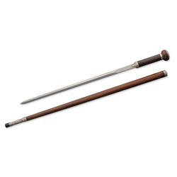 Damascus Taiji Sword Cane with Knife by Dragon King